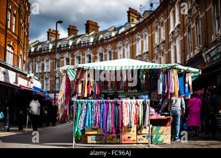 Mercato di Brixton, London, England, Regno Unito, Europa Foto Stock