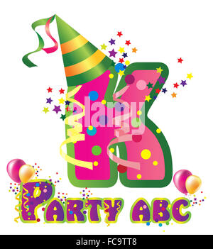 Lettera decorativi Foto Stock