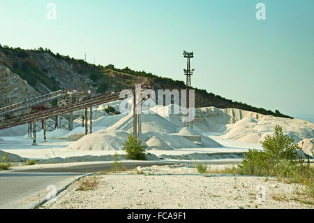 Cava di pietra Foto Stock