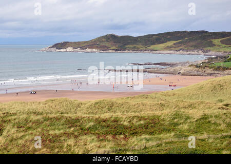 Morte Bay, Woolacoombe Foto Stock