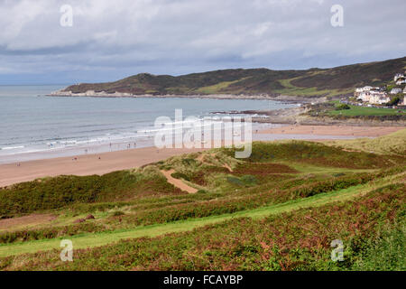 Morte Bay, Woolacoombe Foto Stock