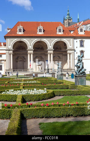 Wallenstein Palace Garden, Praga, Repubblica Ceca Foto Stock