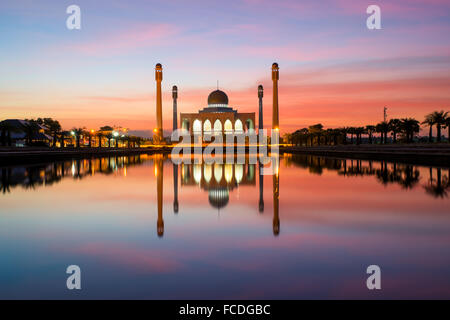 La Moschea centrale di Songkhla in Thailandia Foto Stock