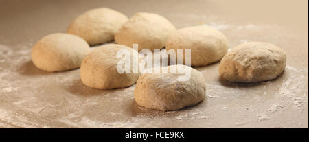 Pasta per pizza Foto Stock