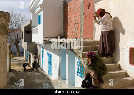 La Tunisia, El Kef, Jendouba Governatorato Foto Stock