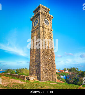 Anthonisz Memorial Clock Tower a Galle, Sri Lanka Foto Stock