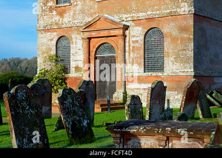 Sant'Andrea Chiesa, Kirkandrews-su-Esk, Cumbria, England Regno Unito Foto Stock