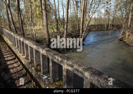 La provincia di Berry, George Sand's Black Valley Foto Stock