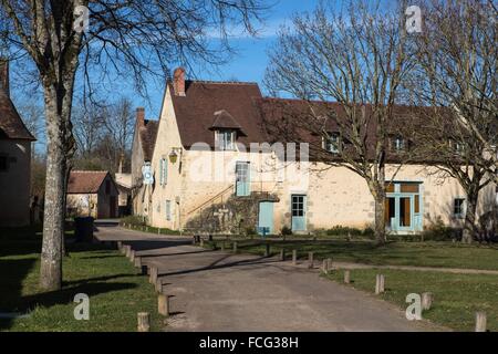 La provincia di Berry, George Sand's Black Valley Foto Stock