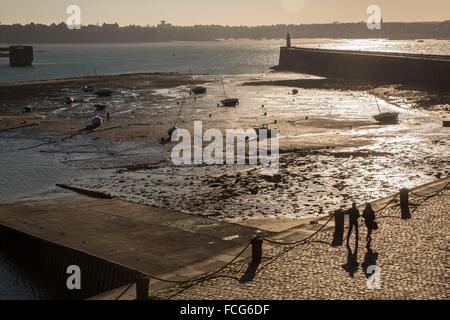 SAINT-MALO, (35) Ille et Vilaine Bretagna, Francia Foto Stock