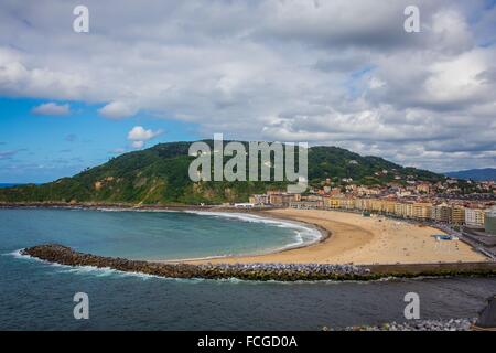 San Sebastiano, DONOSTIA, 2016 CAPITALE EUROPEA DELLA CULTURA, Paesi Baschi Foto Stock