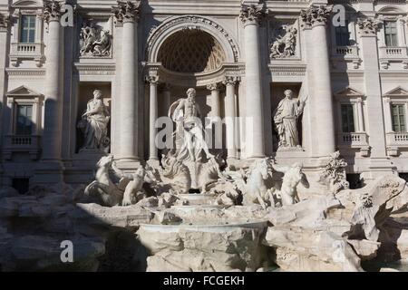 Illustrazione DELLA CITTÀ DI ROMA, ITALIA, EUROPA Foto Stock