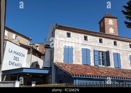 Illustrazione del Lot-et-Garonne (47), Aquitaine, Francia Foto Stock