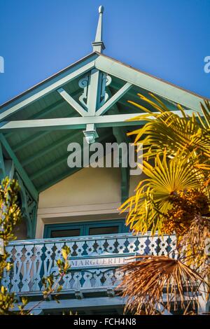 Illustrazione della baia di Arcachon, (33) GIRONDE, Francia Foto Stock