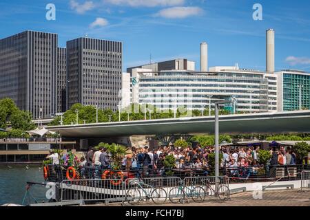 Illustrazione della città di Parigi (75), ILE DE FRANCE, Francia Foto Stock