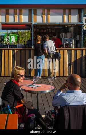 Luna tetto, bar, CITE DE LA MODE ET DU DESIGN Foto Stock