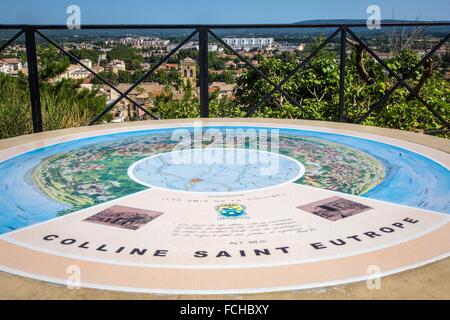 Illustrazione del Vaucluse (84), PACA, PROVENCE ALPES COTES D'AZUR, in Francia Foto Stock