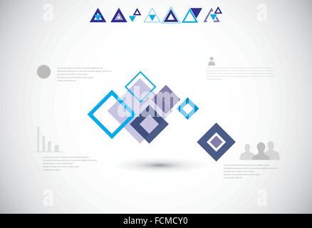 Abstract background tecnologico Illustrazione Vettoriale