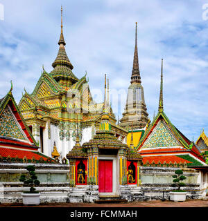 Phra Mondob di Wat Pho, Bangkok, Thailandia Foto Stock
