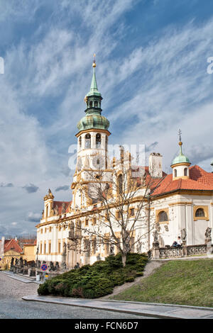 Loreta o Praga Loreto è un notevole complesso di edifici di Hradčany. Foto Stock