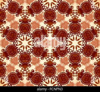 Colori Vintage abstract stelle seamless tile pattern Illustrazione Vettoriale