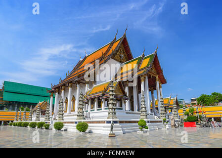 Wat Suthat , Bangkok , Thailandia Foto Stock