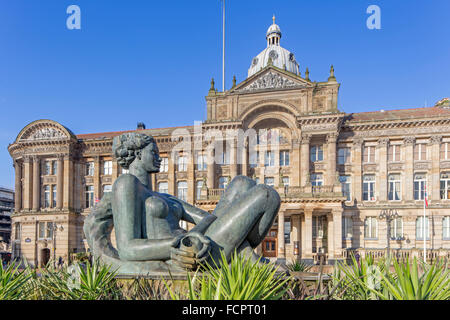 Birmingham City Council House, Victoria Square, Birmingham, Inghilterra Foto Stock