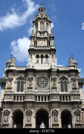 Santa Chiesa della Trinità a Parigi, Francia Foto Stock