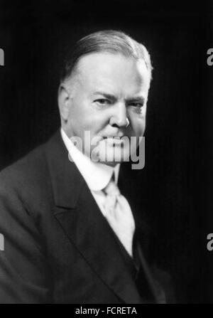 Herbert Hoover. Ritratto del trentunesimo PRESIDENTE DEGLI STATI UNITI D'AMERICA, c.1928 Foto Stock