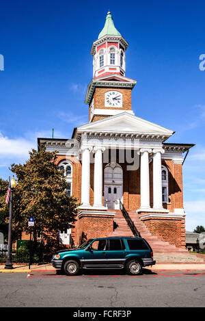 Culpeper County Courthouse, West Davis Street, Culpeper, Virginia Foto Stock