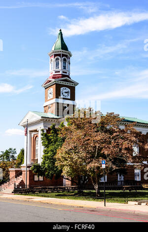 Culpeper County Courthouse, West Davis Street, Culpeper, Virginia Foto Stock