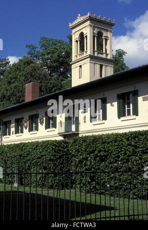 DEU, Germania, Berlino, il castello di Glienicke. DEU, Deutschland, Berlino, Schloss Glienicke. Foto Stock
