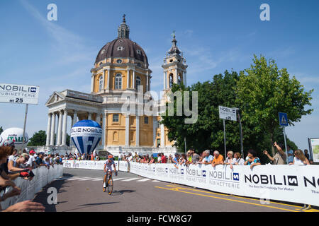 Immagini dalla edizione del ciclismo campionato italiano 2015 Foto Stock