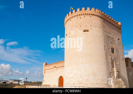 Castello. Arevalo, provincia di Avila, Castilla Leon, Spagna. Foto Stock