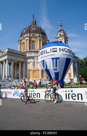 Immagini dalla edizione del ciclismo campionato italiano 2015 Foto Stock