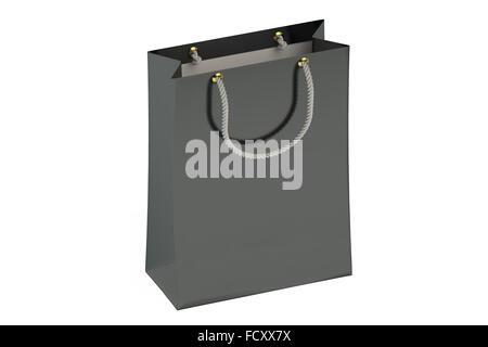 Shopping bag isolati su sfondo bianco Foto Stock