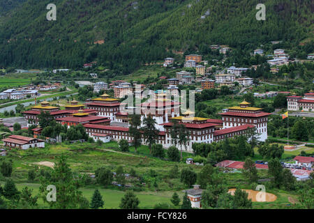 Thimphu Dzong, Bhutan Foto Stock