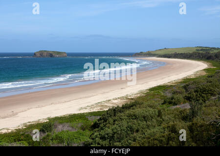 I mistici Beach in Shellharbor,Killalea parco statale, NSW, Australia Foto Stock