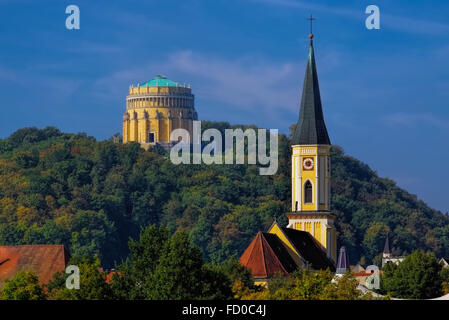 Kelheim, die Befreiungshalle - Kelheim in Germania, Hall di liberazione Foto Stock