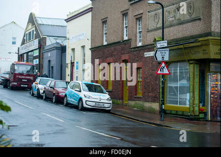 Brighton, Sussex, Regno Unito. Il 26 gennaio, 2016. GV di Montague Street, Kemptown, Brighton. Questa è stata la scena di un terribile colpo ed eseguire il quale Polizia del Sussex ha recentemente inviato un video di Appello ai testimoni. Foto scattata 17/01/2016 © Darren Cool/Alamy Live News Foto Stock