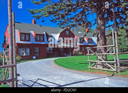 Il cottage estivi di Franklin Delano Roosevelt,Campobello Island,New Brunswick Foto Stock