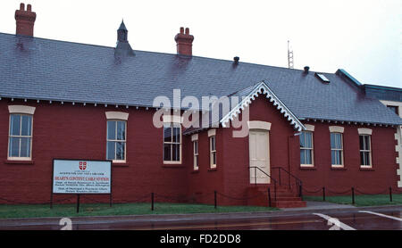 Hearts Content stazione cavo provinciale sito storico,Terranova Foto Stock