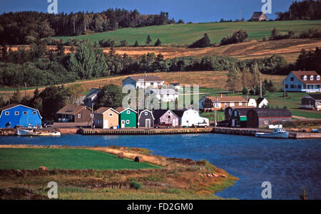 Il francese porto fluviale,Prince Edward Island Foto Stock