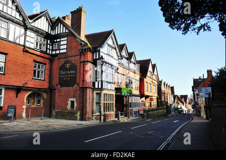 Lyndhurst New Forest Hampshire REGNO UNITO - La Corona Manor House Hotel Foto Stock