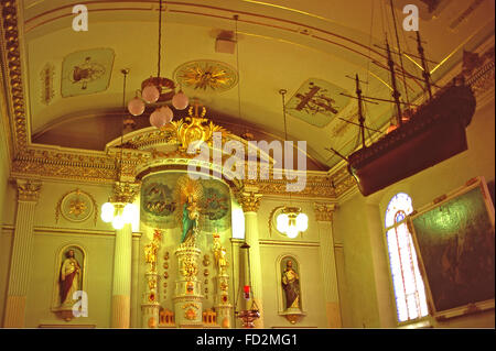 Eglise Notre-Dame-des vittorie chiesa,Quebec City Foto Stock