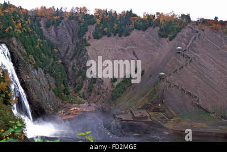 Montmorency Falls,Beauport,Quebec Foto Stock