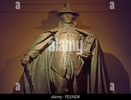 Il Puritan da Augusto Saint Gaudens,Cornish,New Hampshire Foto Stock