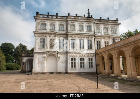 Il castello di Ploskovice - castello barocco, Repubblica Ceca Foto Stock