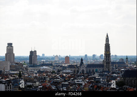 Antewerp città dei diamanti Foto Stock