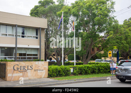Mackellar secondario scuola di ragazze in manly vale,Sydney, Nuovo Galles del Sud, Australia Foto Stock